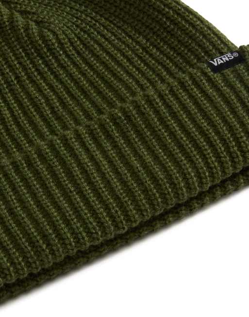 Vans Core basic cuff beanie - dark green in dark green, 3 of 3