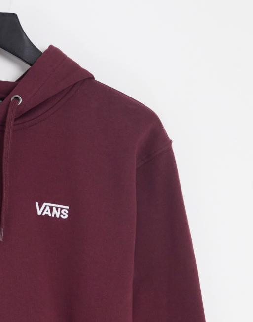 Mens burgundy 2025 vans hoodie