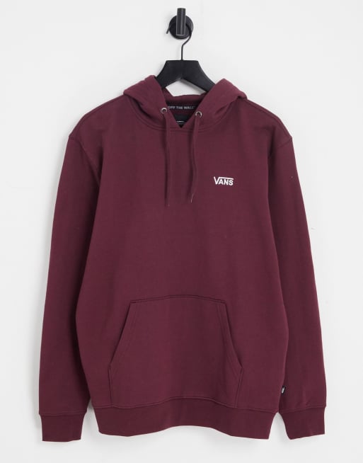 Vans 2025 burgundy hoodie