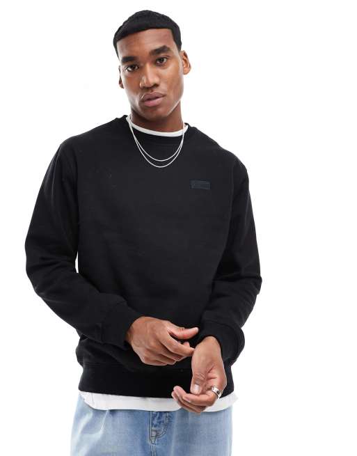 Vans Core basic ii crew sweatshirt in black ASOS