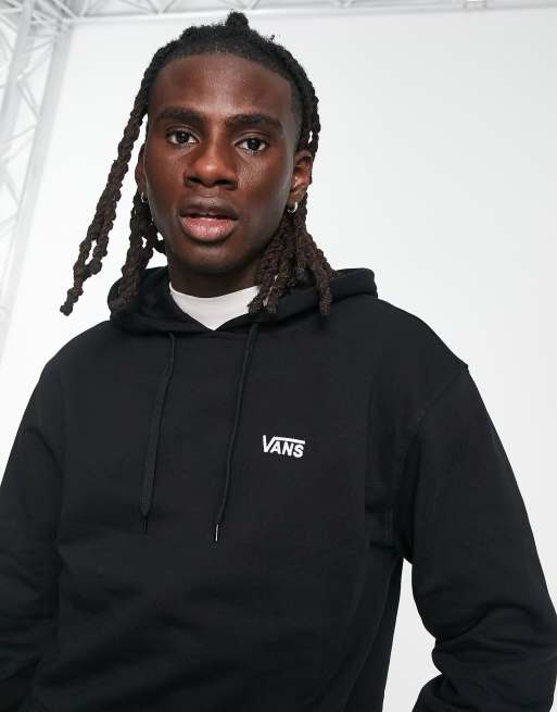 Vans core basic small logo hoodie in black | ASOS