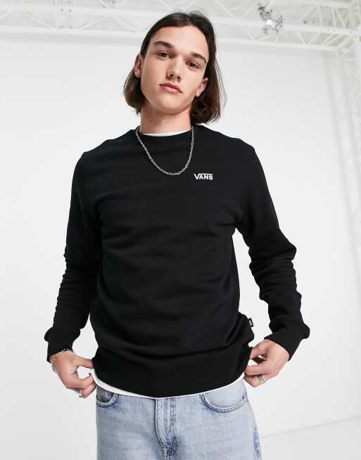 Vans Core Basic sweatshirt in black | ASOS