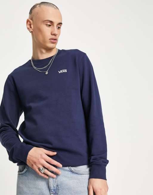 Vans blue sweatshirt sale