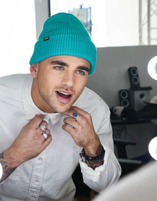 Vans - Core Basics - Beanie in blauwgroen