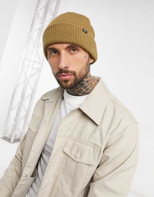 Vise dig bestille Ungkarl Vans Core Basics beanie in brown | ASOS