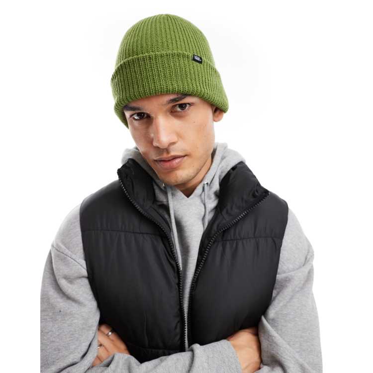 Vans core basics beanie in mid green | ASOS