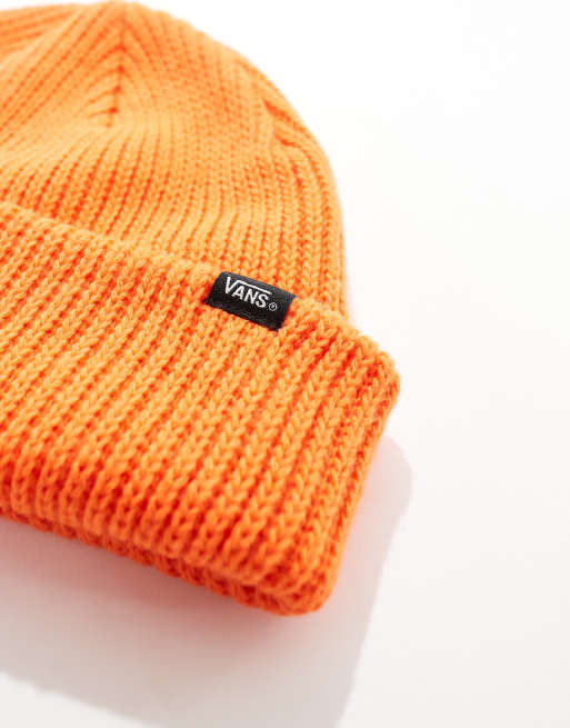 Vans core basics beanie in orange ASOS