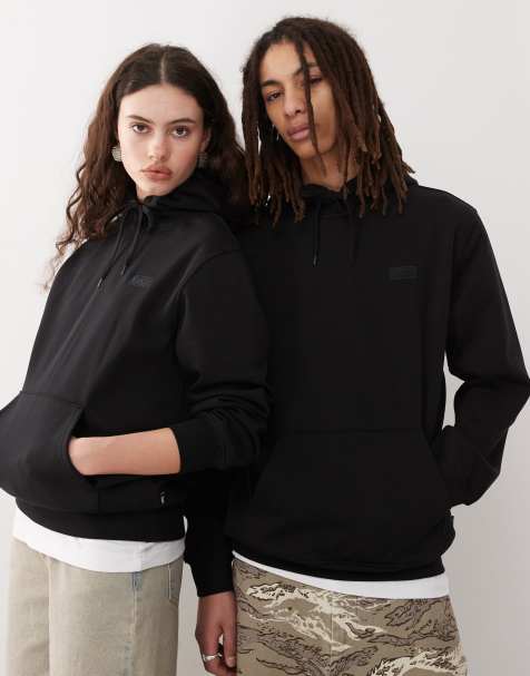 Vans – Core Basics – Kapuzenpullover in Schwarz - view 1
