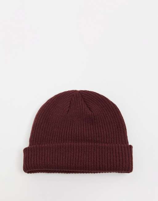 Vans — Core Basics — Vinrød hue, 4 af 4