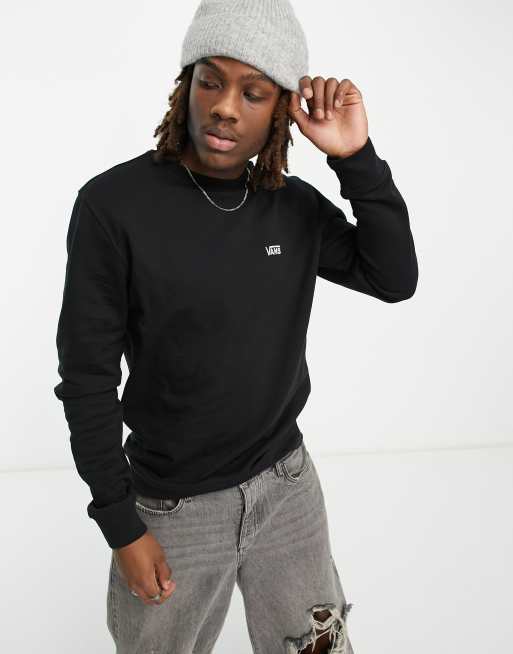 Vans - Core - Sort sweatshirt med lille logo