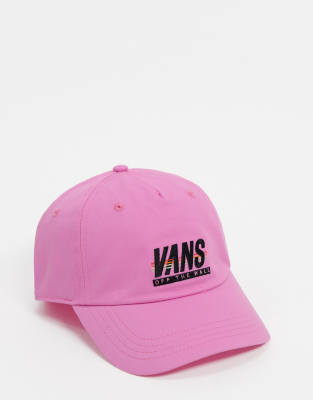 vans pink cap