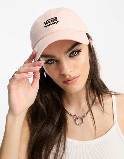 Vans – Court Side – Różowa czapka z daszkiem