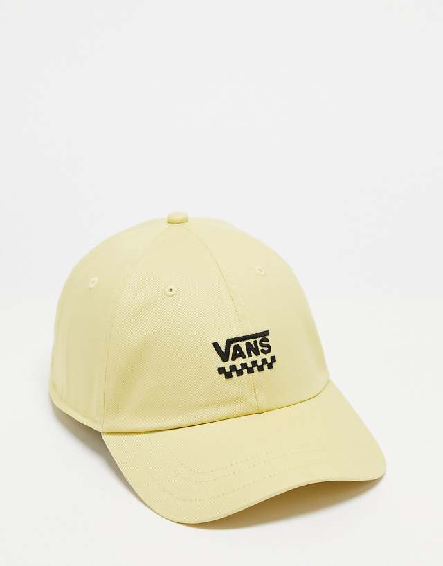 Vans Courtside logo cap in yellow