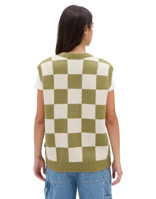 Olive green hot sale sweater vest