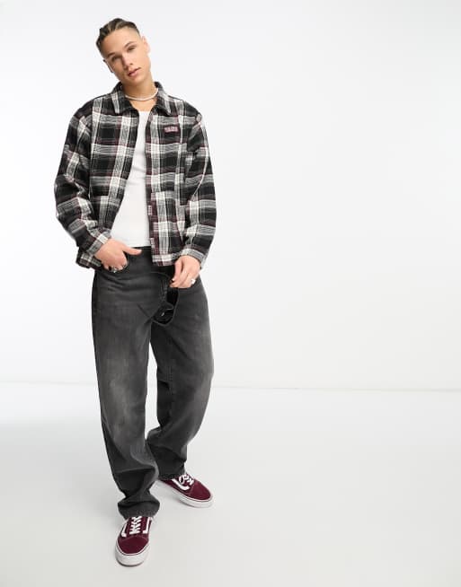 Vans hot sale jacket checkered