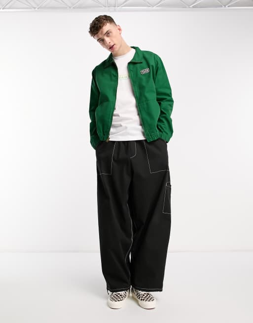 Another Topshop Green Bomber Jacket Outfit - Your Average Guy