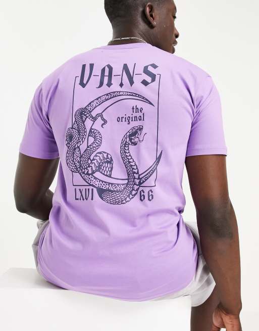 vans purple t shirt