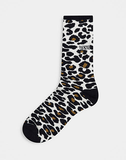 Vans Crew sock in leopard print | ASOS