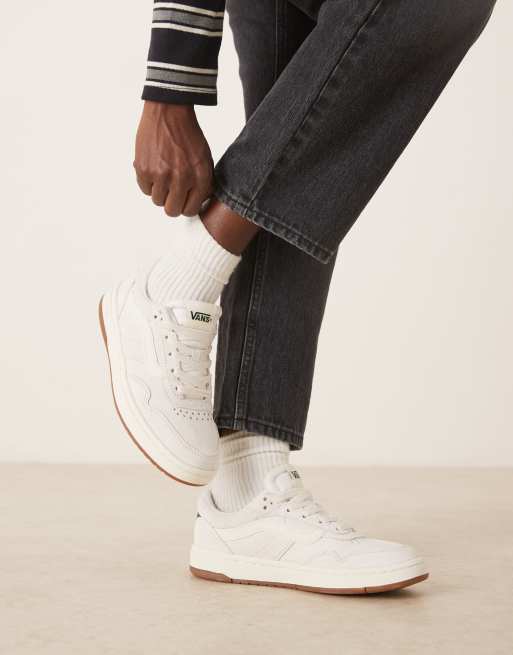 Vans - Cruze 3.0 - Baskets - Blanc cassé à détails verts, 5 de 5