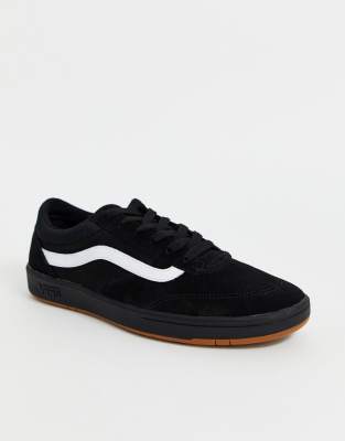 asos vans black