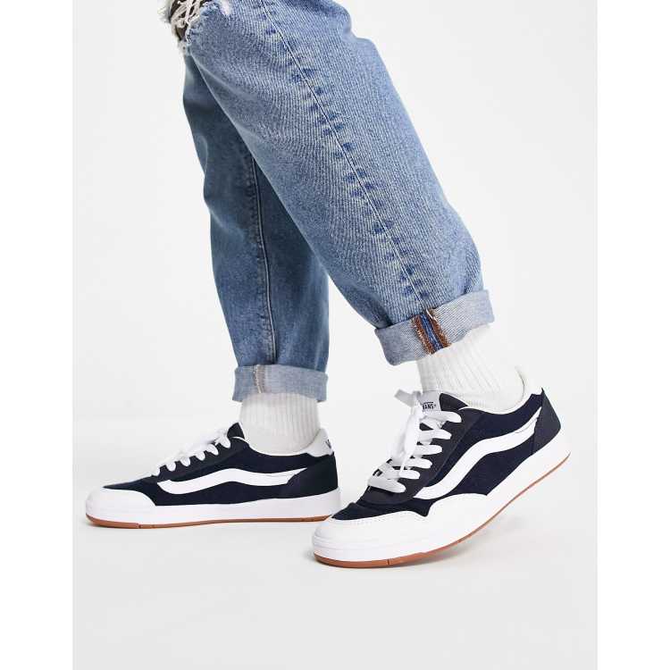 Cruze Too CC suede sneakers white/navy ASOS