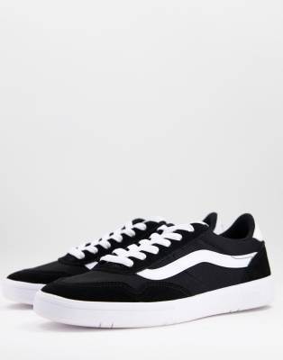 black and white vans footlocker