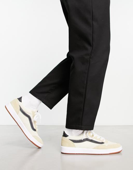 Vans Cruze trainers in beige 