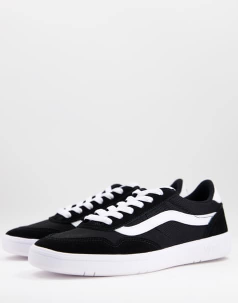 Vans Cruze trainers in black and white - view 1