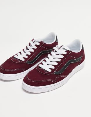 Vans Cruze trainers in burgundy-Blue