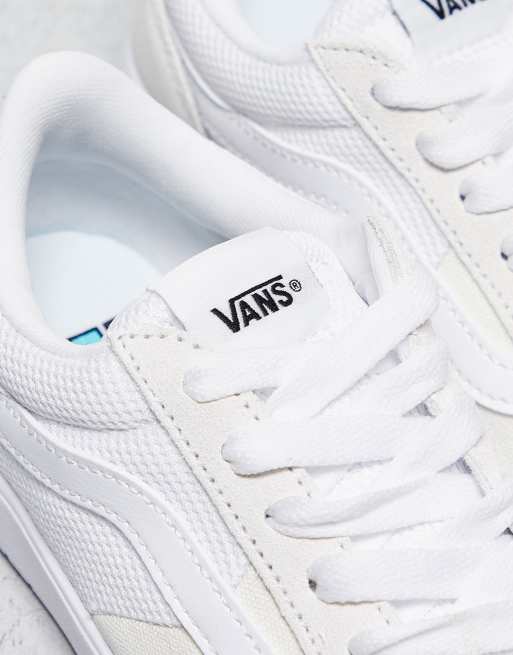 Nike clearance vans white