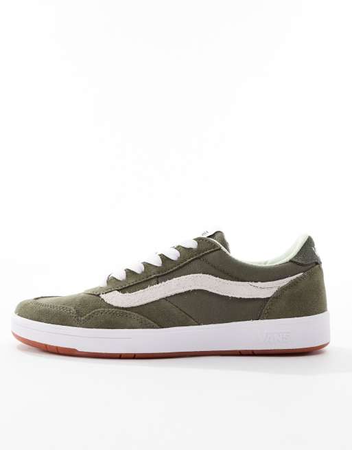 Olive green outlet vans womens