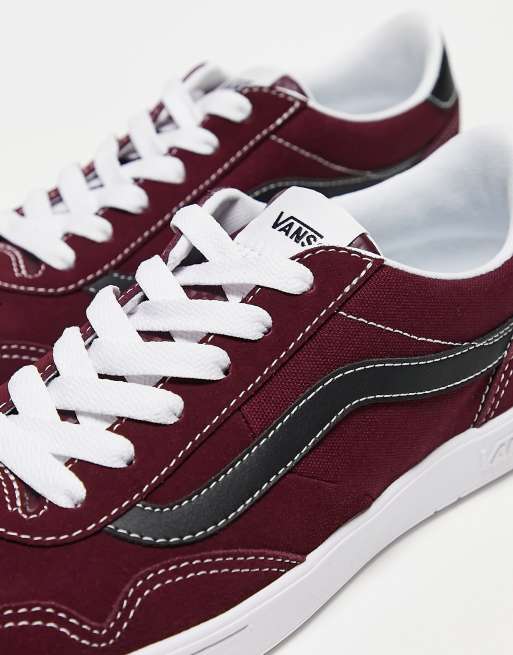 vans low top hombre rosas