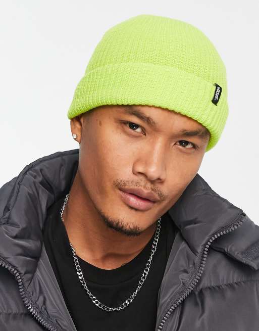 Neon green deals beanies