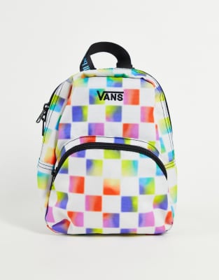 Vans Cultivate Care Mini Backpack In White Checkerboard ModeSens
