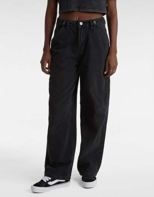 Vans Curbside pant in black | ASOS