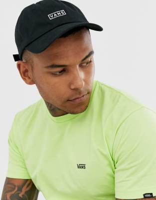 Vans Curved Bill Jockey Cap In Black 