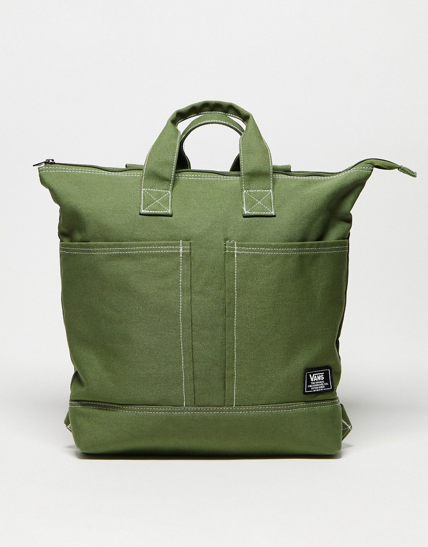 Vans daily backpack in khaki-Green