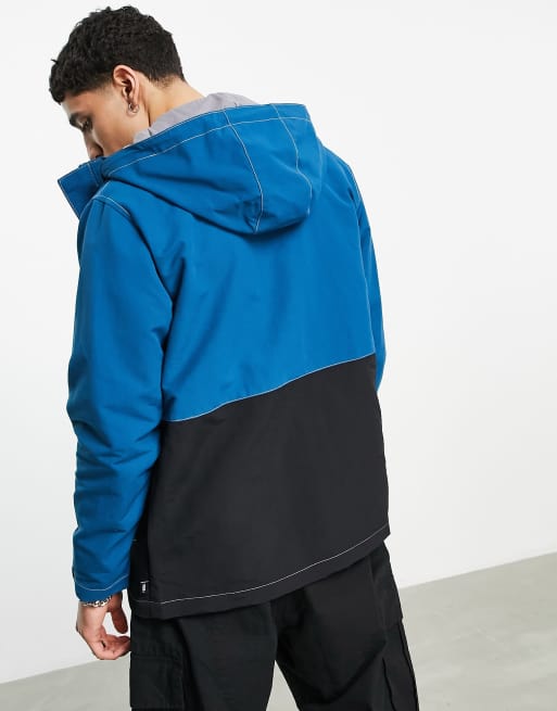 Vans blue 2025 hooded jacket