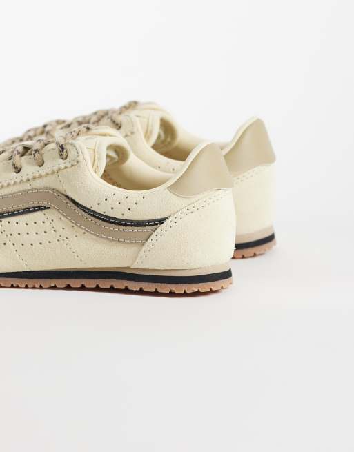 Vans dames Super Lowpro sneakers in beige, 2 van 5