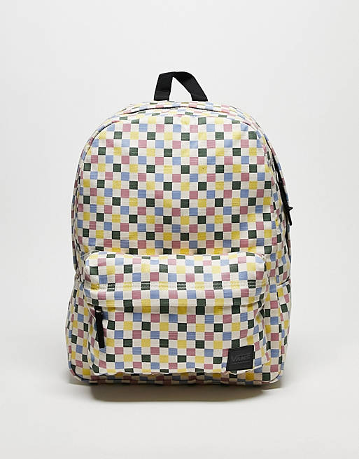 Vans Deana III checkerboard backpack in multi | ASOS