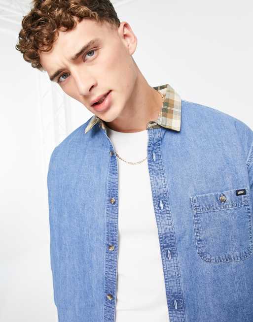 Vans sales denim shirt