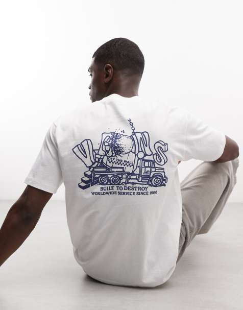 Vans - Demolish - T-shirt in wit - view 1
