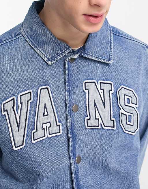 Vans on sale denim jacket