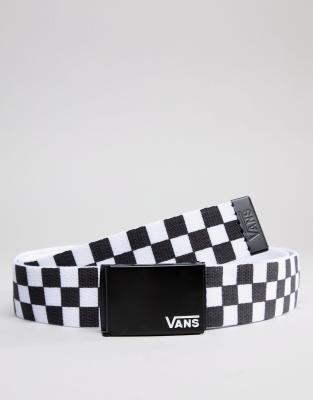 Checkered vans belt hotsell