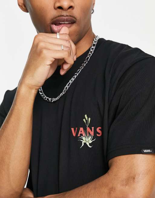 Vans Desert Pack back print t-shirt in black | ASOS