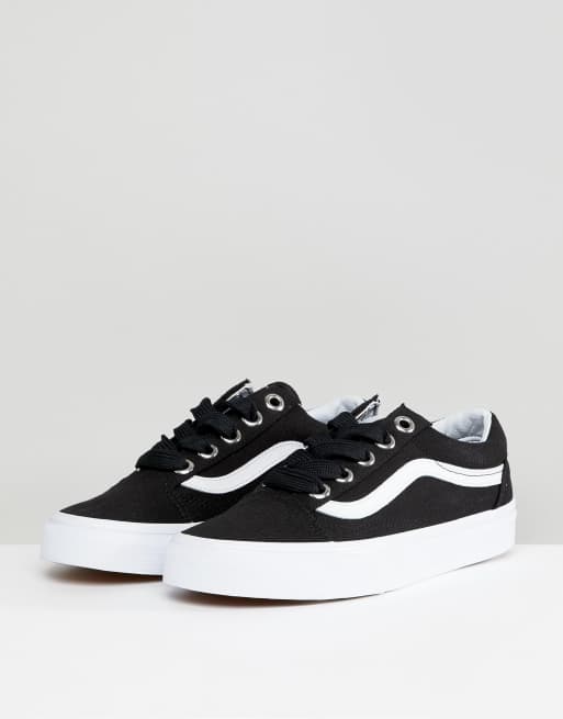 Vans con outlet lacci