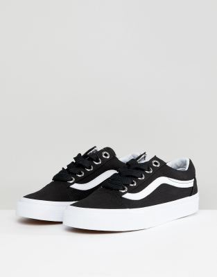 vans design assembly old skool sneakers with bold laces