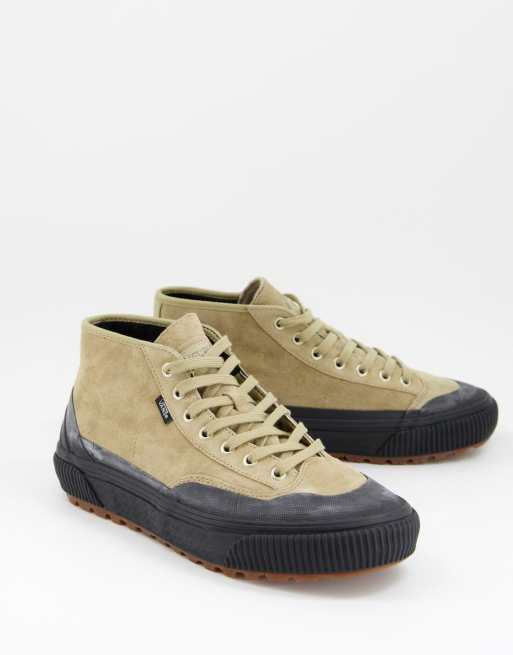 Vans - Destruct Mid MTE-1 - Kakifarvede sneakers