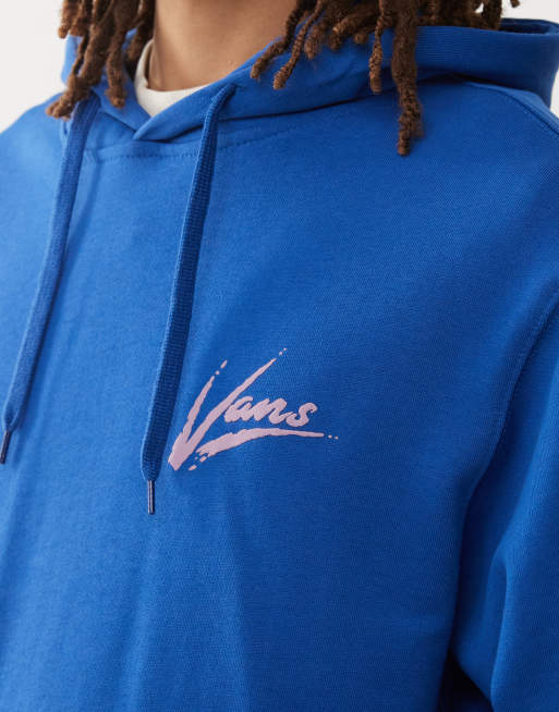 Vans Dettori Felpa con cappuccio ampia blu puro