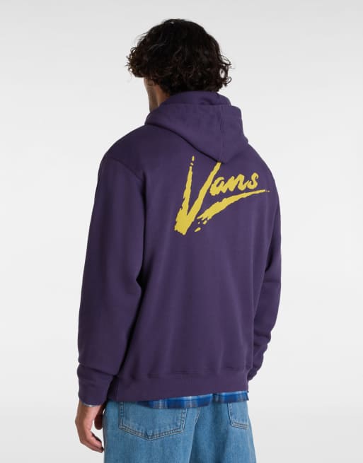 Vans - Dettori - T-shirt color uva gotica vestibilità ampia